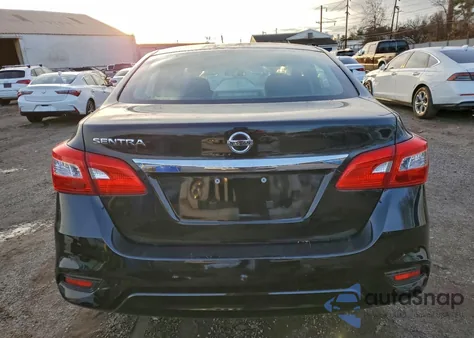 2018 Nissan Sentra S from USA, damaged, VIN 3N1AB7APXJY306748